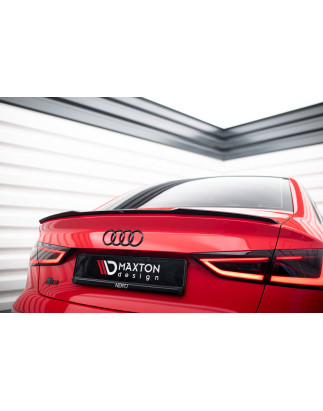 Spoiler Cap Audi A3 / A3 S-Line / S3 / RS3 berlina 8V (Cod. M-AU-A3-8V-S-CAP1G)