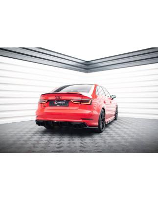 Spoiler Cap Audi A3 / A3 S-Line / S3 / RS3 berlina 8V (Cod. M-AU-A3-8V-S-CAP1G)