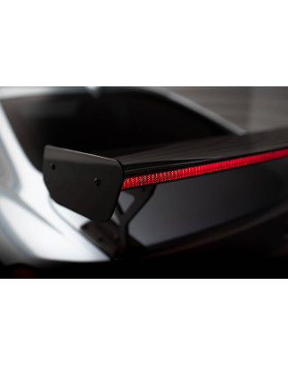 Spoiler in carbonio  + LED BMW 4 F32 / 4 F32 M-Pack Coupe  (Cod. M-CF-BM-4-F32-WING5-EXT-245-P+LED)