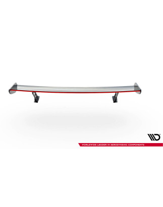 Spoiler in carbonio  + LED BMW 4 F32 / 4 F32 M-Pack Coupe  (Cod. M-CF-BM-4-F32-WING5-EXT-245-P+LED)