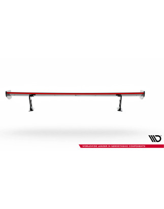 Spoiler in carbonio  + LED BMW 4 F32 / 4 F32 M-Pack Coupe  (Cod. M-CF-BM-4-F32-WING5-EXT-245-P+LED)
