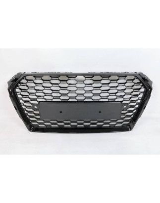 Calandra Anterior Audi A4 Look RS4 B9 2016 Black (Cod. E-TCARS411)