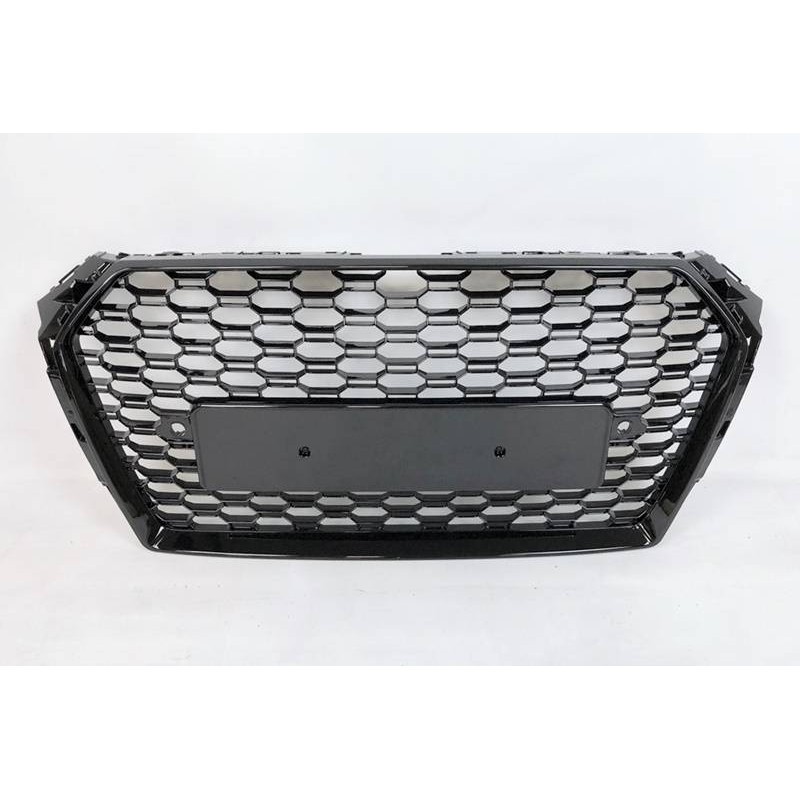 Calandra Anterior Audi A4 Look RS4 B9 2016 Black (Cod. E-TCARS411)