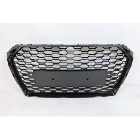 Calandra Anterior Audi A4 Look RS4 B9 2016 Black (Cod. E-TCARS411)