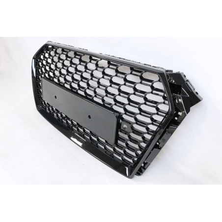 Calandra Anterior Audi A4 Look RS4 B9 2016 Black (Cod. E-TCARS411)