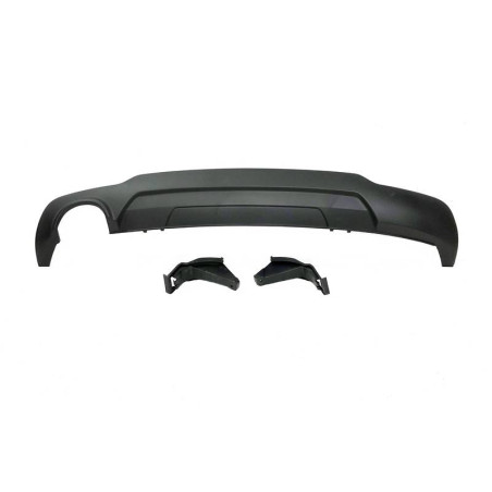 Diffusore Posteriore Mercedes W204 07-13 Look AMG 1 Scarico ABS (Cod. E-TCM0138)