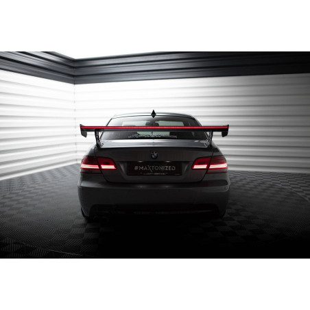 Spoiler in carbonio  + LED BMW 3 / M3 Coupe E92 (Cod. M-CF-BM-3-92-WING5-EXT-245-P+LED)