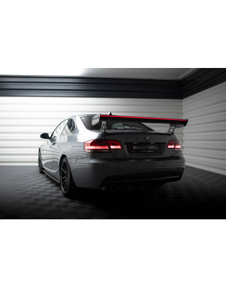 Spoiler in carbonio  + LED BMW 3 / M3 Coupe E92 (Cod. M-CF-BM-3-92-WING5-EXT-245-P+LED)