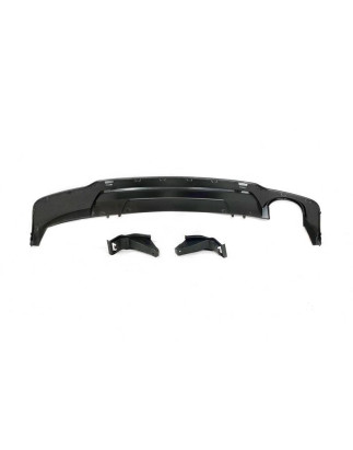 Diffusore Posteriore Mercedes W204 07-13 Look AMG 1 Scarico ABS (Cod. E-TCM0138)