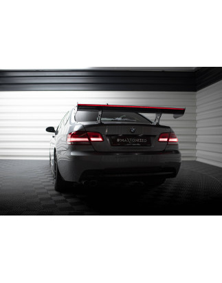 Spoiler in carbonio  + LED BMW 3 / M3 Coupe E92 (Cod. M-CF-BM-3-92-WING5-INT-245-P+LED)