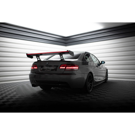 Spoiler in carbonio  + LED BMW 3 / M3 Coupe E92 (Cod. M-CF-BM-3-92-WING5-INT-245-P+LED)