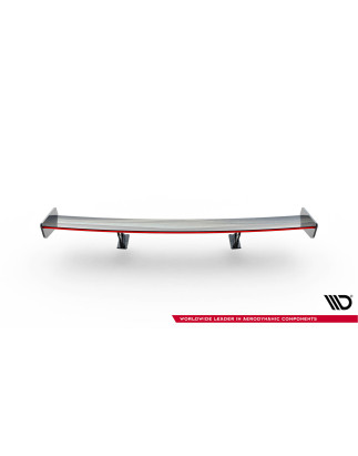 Spoiler in carbonio  + LED BMW 3 / M3 Coupe E92 (Cod. M-CF-BM-3-92-WING5-INT-245-P+LED)