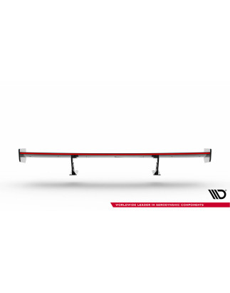 Spoiler in carbonio  + LED BMW 3 / M3 Coupe E92 (Cod. M-CF-BM-3-92-WING5-INT-245-P+LED)