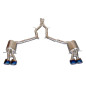Scarico Mercedes W212 E63 2010-2013 (Cod. E-SIL0083)