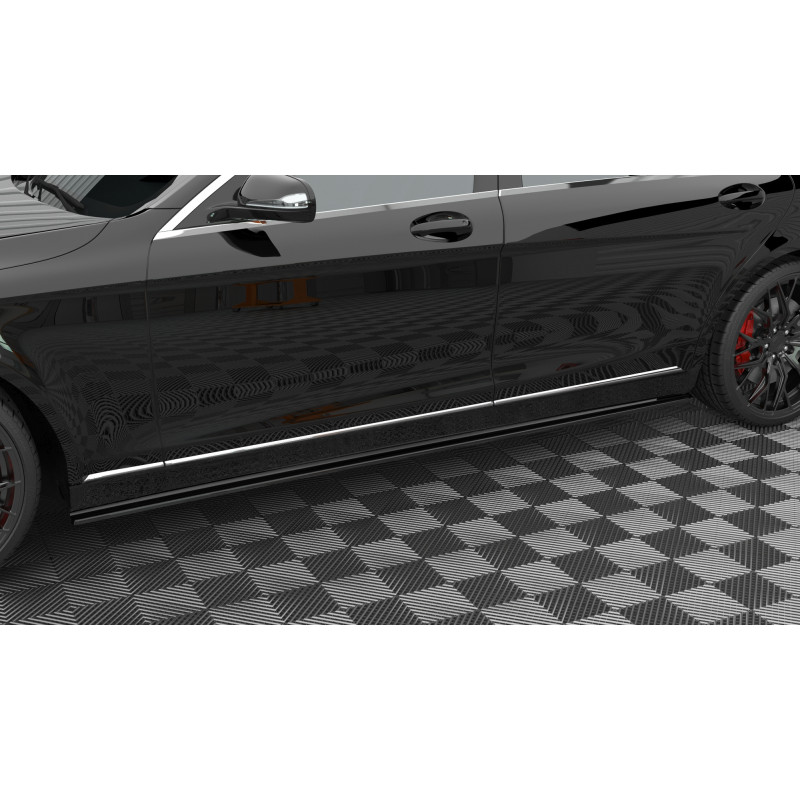 Diffusori minigonne Mercedes-Benz S Long W222 (Cod. M-ME-S-222-SD1G)