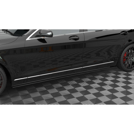 Diffusori minigonne Mercedes-Benz S Long W222 (Cod. M-ME-S-222-SD1G)