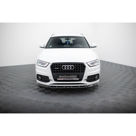 SPLITTER ANTERIORE V.1 Audi Q3 S-line 8U (Cod. M-AU-Q3-1-SLINE-SB-FD1G)