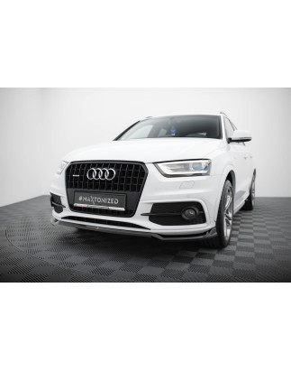 SPLITTER ANTERIORE V.2 Audi Q3 S-line 8U (Cod. M-AU-Q3-1-SLINE-SB-FD2G)