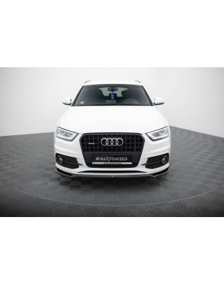 SPLITTER ANTERIORE V.2 Audi Q3 S-line 8U (Cod. M-AU-Q3-1-SLINE-SB-FD2G)
