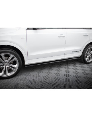 Diffusori minigonne Audi Q3 S-line 8U (Cod. M-AU-Q3-1-SLINE-SB-SD1G)