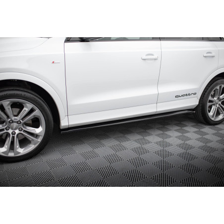 Diffusori minigonne Audi Q3 S-line 8U (Cod. M-AU-Q3-1-SLINE-SB-SD1G)