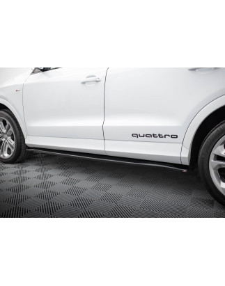 Diffusori minigonne Audi Q3 S-line 8U (Cod. M-AU-Q3-1-SLINE-SB-SD1G)