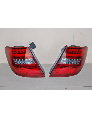 Fari Posteriori Cardna Mercedes W204 2011-2014 Led Red Clear (Cod. E-FAME065)