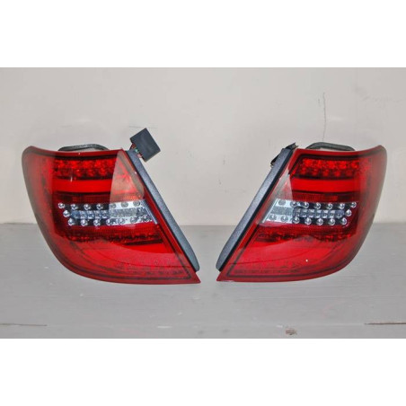 Fari Posteriori Cardna Mercedes W204 2011-2014 Led Red Clear (Cod. E-FAME065)