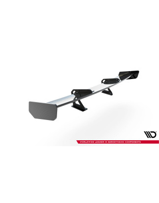 Spoiler in carbonio con supporto superiore  Mazda MX-5 ND (Mk4) (Cod. M-CF-MA-MX5-4-WING5-UPP-245-P)