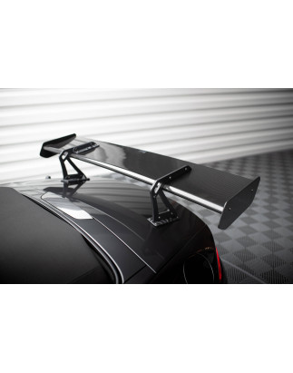 Spoiler in carbonio con supporto superiore + LED Mazda MX-5 ND (Mk4) (Cod. M-CF-MA-MX5-4-WING5-UPP-2
