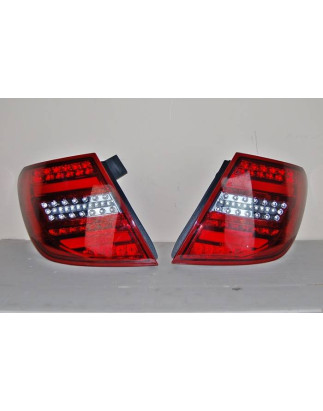 Fari Posteriori Cardna Mercedes W204 2011-2014 Led Red Clear (Cod. E-FAME065)