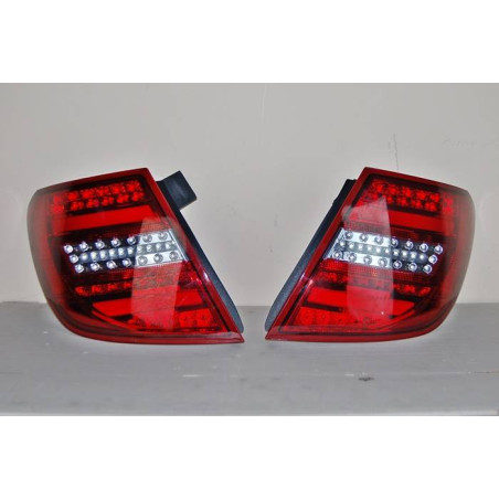 Fari Posteriori Cardna Mercedes W204 2011-2014 Led Red Clear (Cod. E-FAME065)