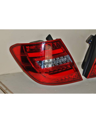 Fari Posteriori Cardna Mercedes W204 2011-2014 Led Red Clear (Cod. E-FAME065)