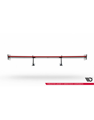 Spoiler in carbonio con supporto superiore + LED Mazda MX-5 ND (Mk4) (Cod. M-CF-MA-MX5-4-WING5-UPP-2