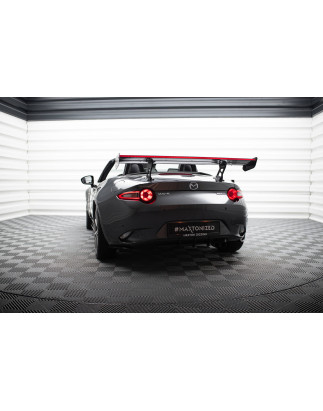 Spoiler in carbonio  + LED Mazda MX-5 ND (Mk4) (Cod. M-CF-MA-MX5-4-WING5-INT-245-P+LED)