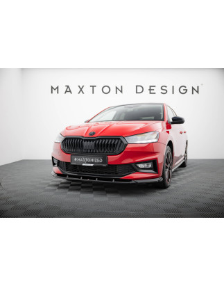 SPLITTER ANTERIORE Skoda Fabia Mk4 (Cod. M-SK-FA-4-FD1G)