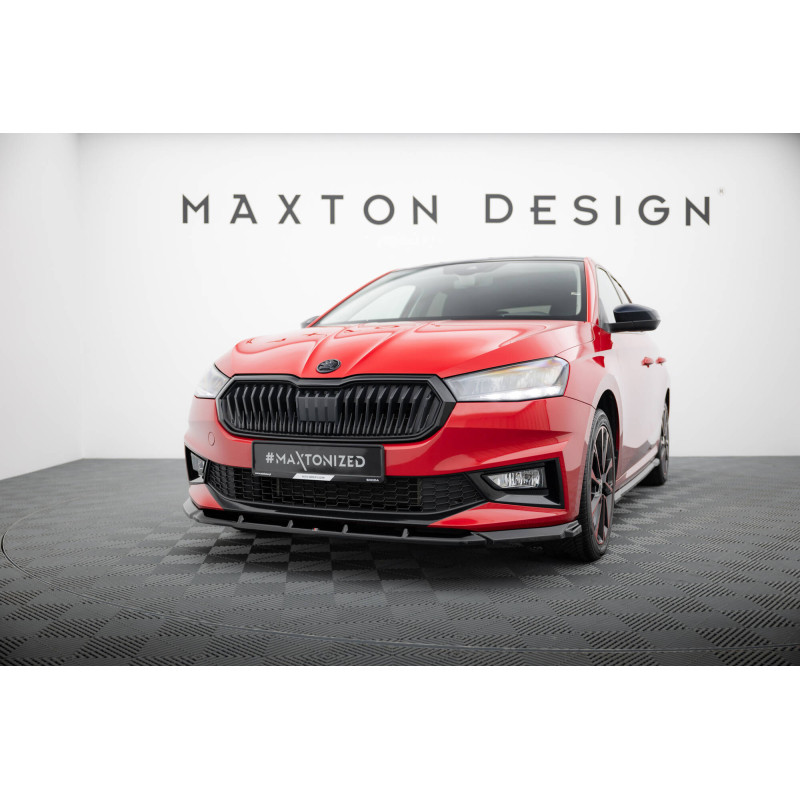 SPLITTER ANTERIORE Skoda Fabia Mk4 (Cod. M-SK-FA-4-FD1G)