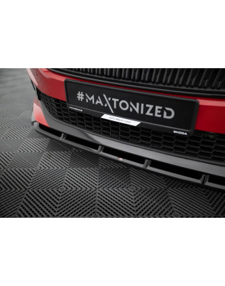 SPLITTER ANTERIORE Skoda Fabia Mk4 (Cod. M-SK-FA-4-FD1G)
