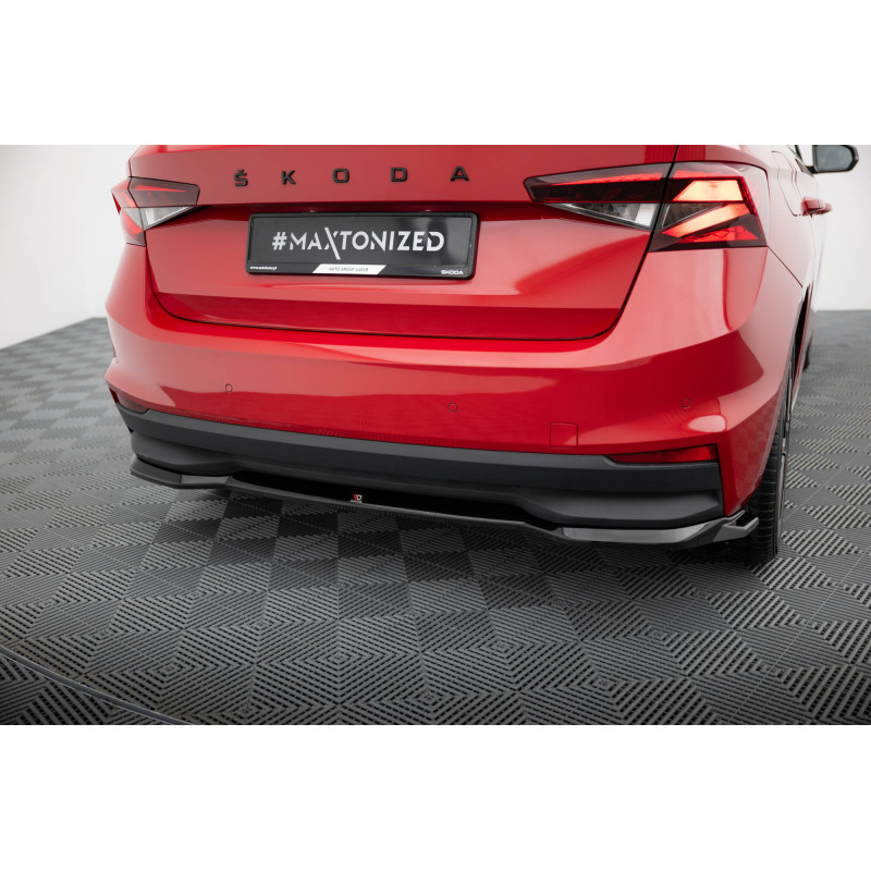 Splitter posteriore Skoda Fabia Mk4 (Cod. M-SK-FA-4-RD1G)