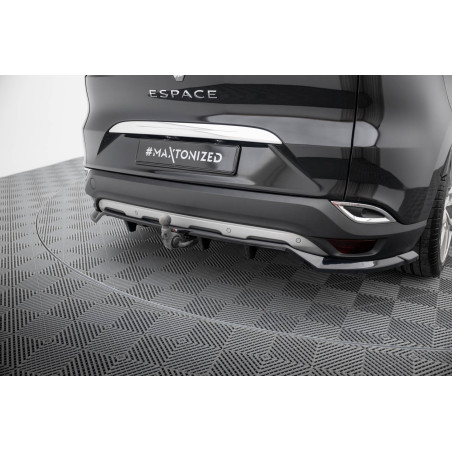 Splitter posteriore (con barre verticali) Renault Espace Mk5  (Cod. M-RE-ES-5F-RD1G+RD2G)
