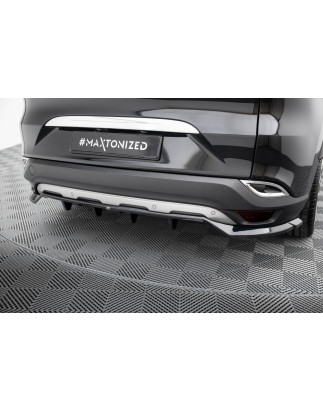 Splitter posteriore (con barre verticali) Renault Espace Mk5  (Cod. M-RE-ES-5F-RD1G+RD2G)
