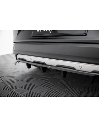 Splitter posteriore (con barre verticali) Renault Espace Mk5  (Cod. M-RE-ES-5F-RD1G+RD2G)