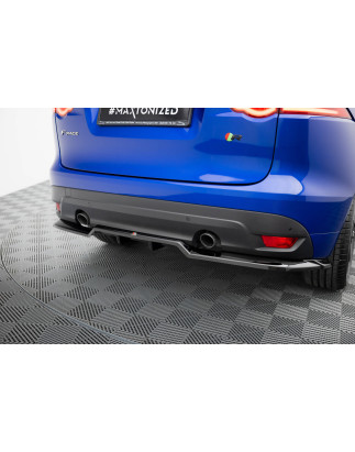 Splitter posteriore (con barre verticali) Jaguar F-Pace R-Sport X761 (Cod. M-JA-FP-1-RSPORT-RD1G+RD2