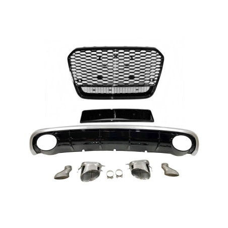 Kit Estetico Audi A6 11-14 C7 Look RS6 (Cod. E-TCARS610163)