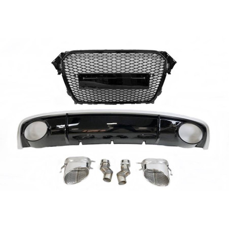 Kit Estetico Audi A4 B8 4P / Avant 12-15 Look RS4 (Cod. E-TCARS420219)