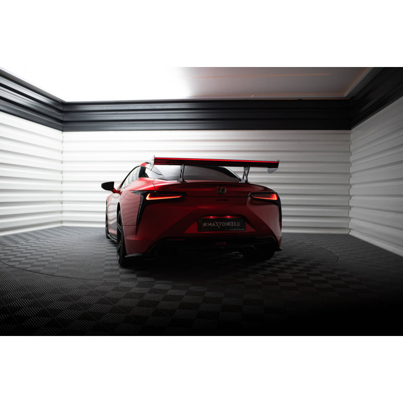 Carbon Spoiler + LED Lexus LC (Cod. M-CF-LE-LC-500-WING5-INT-245-P+LED)