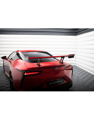 Carbon Spoiler + LED Lexus LC (Cod. M-CF-LE-LC-500-WING5-INT-245-P+LED)