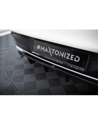 Splitter posteriore (con barre verticali) Mercedes-AMG GLE 43 Coupe C292 (Cod. M-ME-GLE-C292-43-RD1G