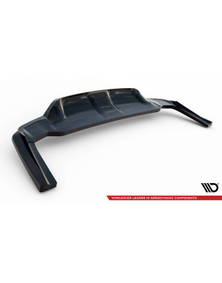 Splitter posteriore (con barre verticali) Mercedes-AMG GLE 43 Coupe C292 (Cod. M-ME-GLE-C292-43-RD1G