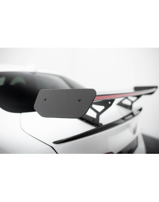 Carbon Spoiler + LED Alfa Romeo Giulia Quadrifoglio (Cod. M-CF-AL-GI-1-QV-INT-WING5-245-P+LED)